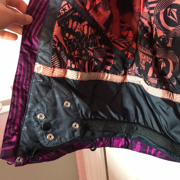 Jackets & Coats Snowboard Jacket Purple Thermonite Xs